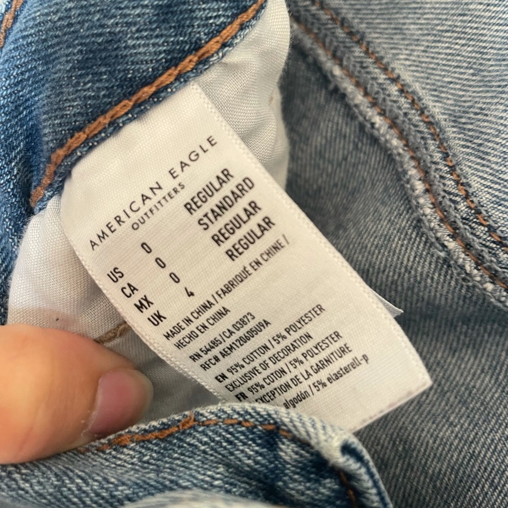 american eagle straight jeans - Picture 4 of 5